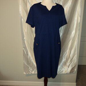Navy Blue Dress